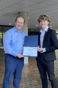 Ryder with Greater Sudbury Mayor