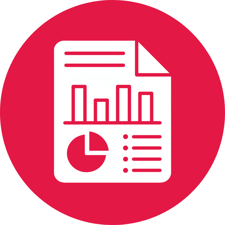 Statistics on page icon